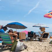 Strandhäng i amerikanska Delaware.