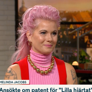 Melinda Jacobs i ”Nyhetsmorgon”.