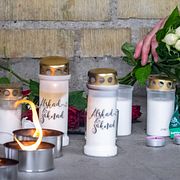 Minnesplats för pojken.