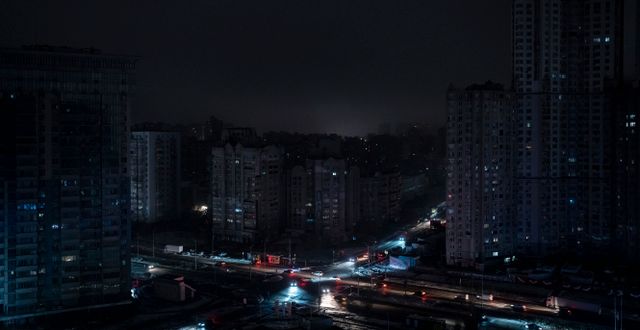 Strömvbrott i Kyiv. Evgeniy Maloletka / AP