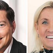 Jonas Holmstedt, advokat och delägare i Helsingborg. Fredrika Hörlin, advokat och delägare i Stockholm. 