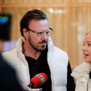  Christofer "Chrippa" Lundström och hustrun Linnea Lundström.