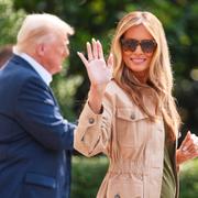Melania Trump och Donald Trump.