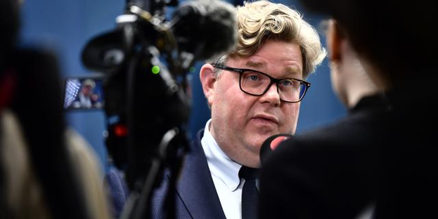 Justitieminister Gunnar Strömmer (M). Caisa Rasmussen/TT