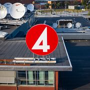 Illustrationsbild från TV4:s redaktion i Stockholm.