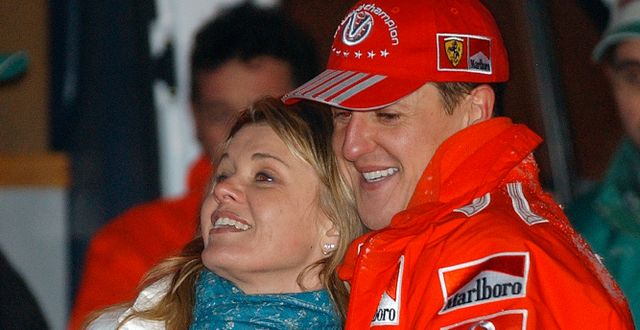 Corinna och Michael Schumacher. ALBERTO PELLASCHIAR / TT NYHETSBYRÅN