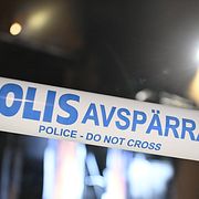 Genrebild på ett polisavspärrningsband