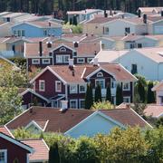 Arkivbild, villaområde på Ekerö.