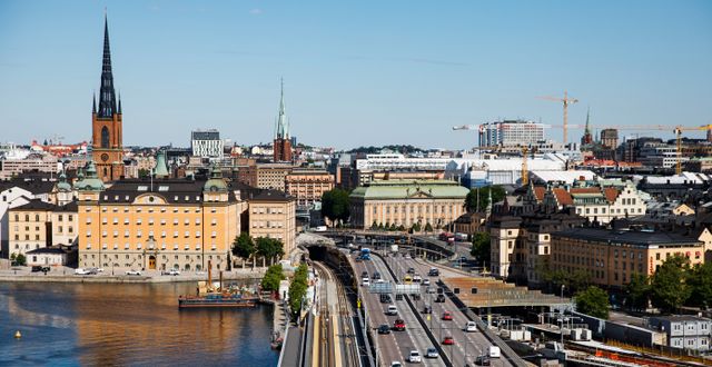 Arkivbild: Vy över Centralbron i Stockholm.  Emma-Sofia Olsson/SvD/TT / TT NYHETSBYRÅN