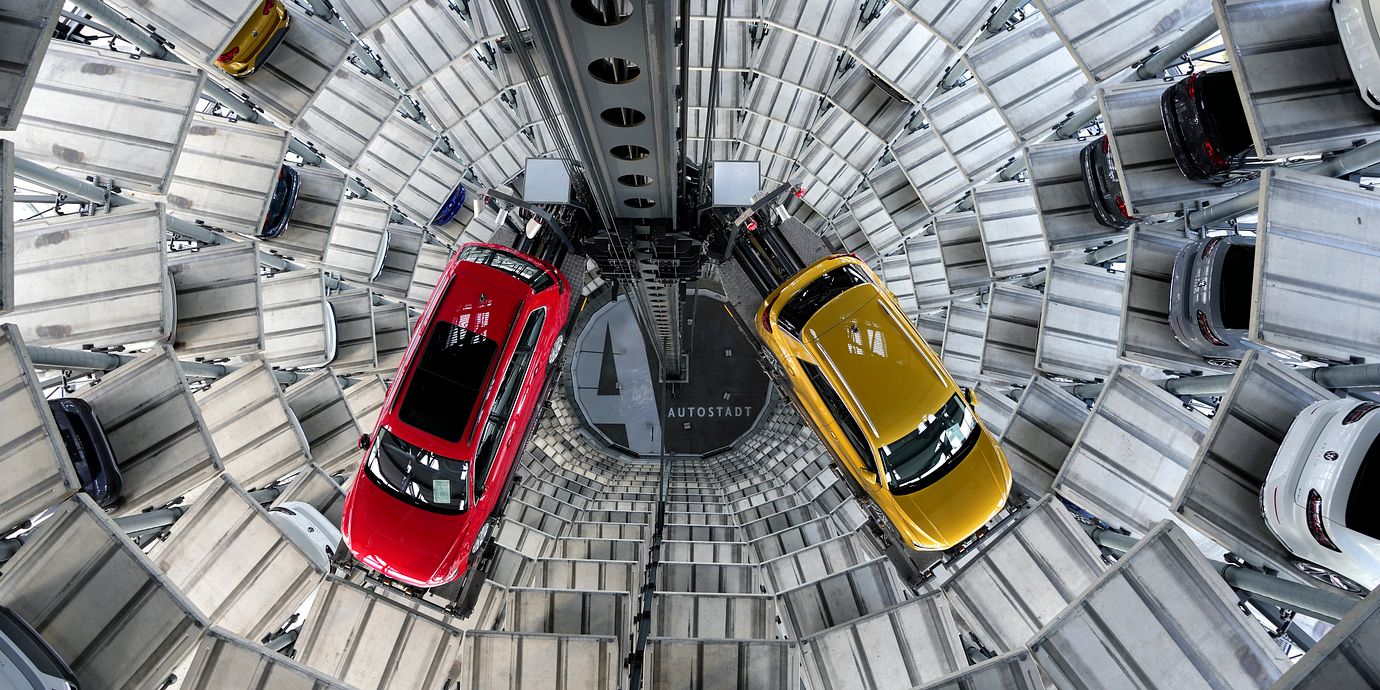 VW-fabrik. 
