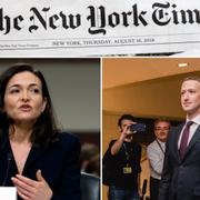 Sheryl Sandberg och Mark Zuckerberg. 