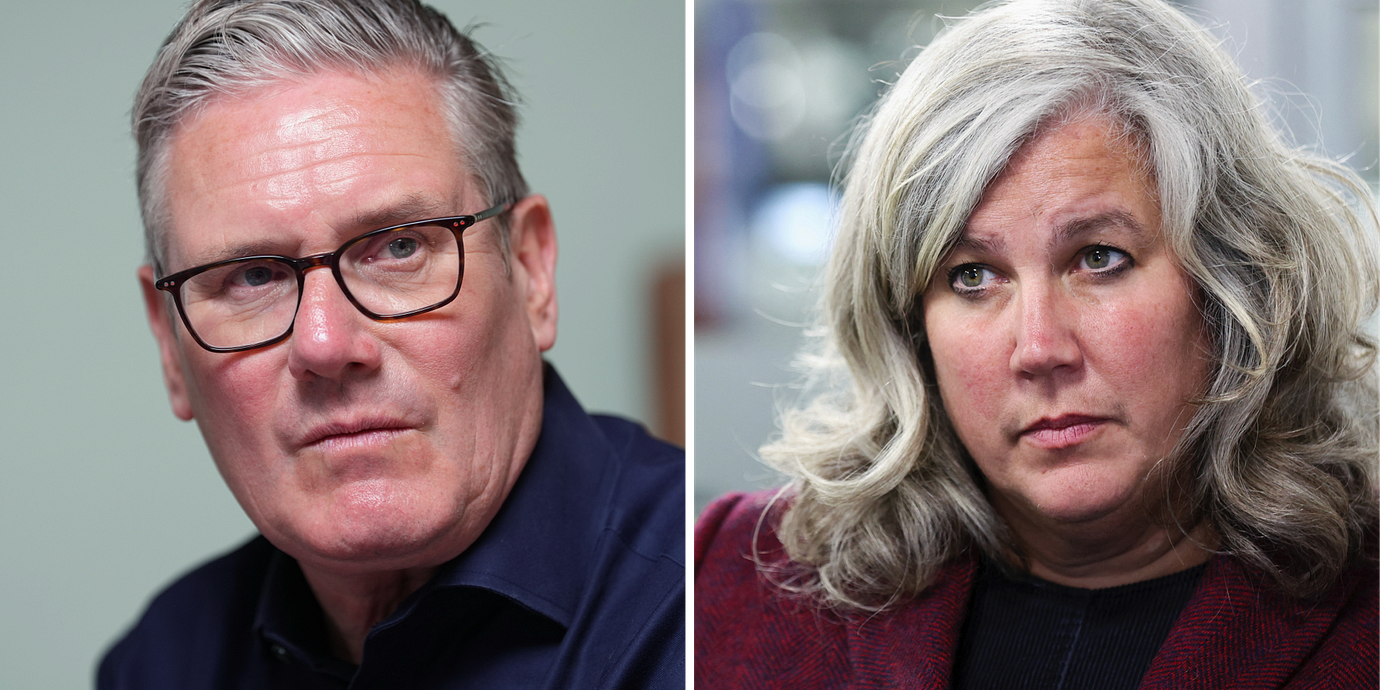 Keir Starmer och Heidi Alexander.