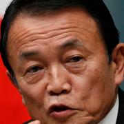 Arkivbild: Finansminister Taro Aso. 