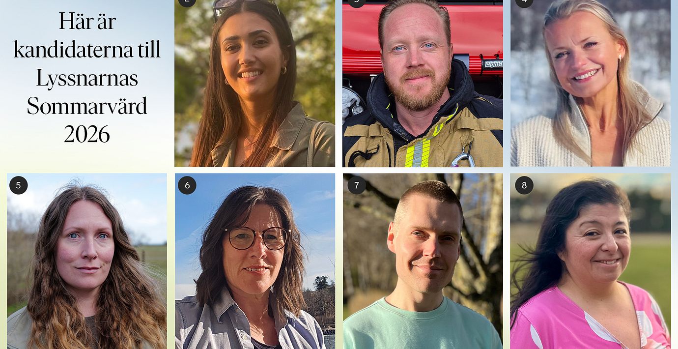 Sju kandidater har valts ut.