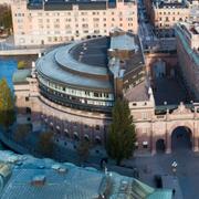 STOCKHOLM 20181025
Riksdagshuset på Helgeandsholmen i Stockholm.
Foto: Fredrik Sandberg / TT / kod 10080