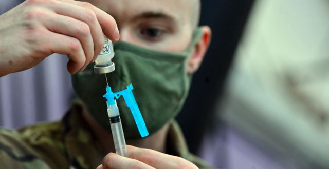 Vaccinering i Brattleboro, USA Kristopher Radder / AP