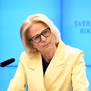 Finansminister Elisabeth Svantesson (M).