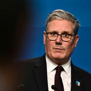 Keir Starmer under förra veckans Natotoppmöte i Haag. 
