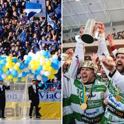 Bandyfinalen 2012. Västerås firar guldet 2016.