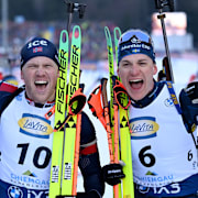 Ponsiluoma knep en tredjeplats, bakom Johannes Dale-Skjevdal och Eric Perrot. 