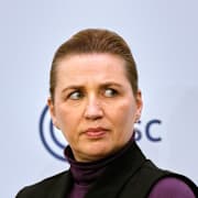 Mette Frederiksen och Lindsey Graham.