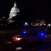 Kapitolium, säte för den amerikanska kongressen. Arkivbild.