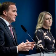 Stefan Löfven och Lena Hallengren/Arkivbild