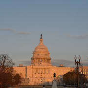 Den amerikanska kongressbyggnaden.