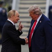 Putin och Trump 2025.