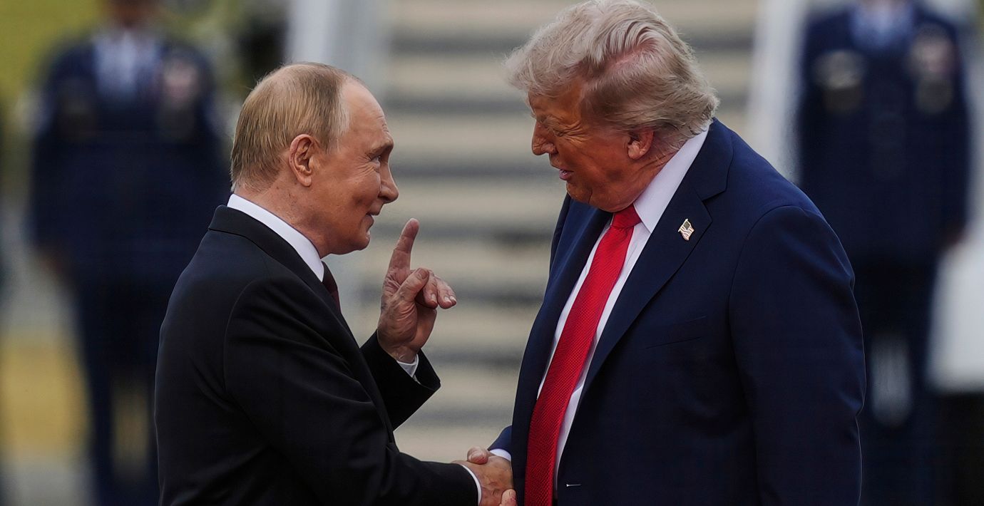 Putin och Trump 2025.