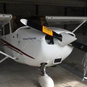 Cessna-planet som ska ha använts för smuggling.