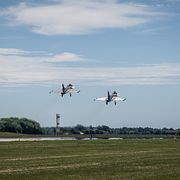 Arkivbild: Skaraborgs flygflottilj, F7, i Såtenäs testar nya JAS Gripen modell E.