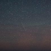 Meteor från Perseiderna 2023.