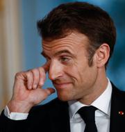 Frankrikes president Emmanuel Macron. Yoan Valat / AP