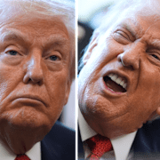 Trump i ovala rummet, december 2025. 