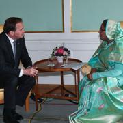 Statsminister Stefan Löfven tog emot Bangladeshs premiärminister H.E. Ms Sheikh Hasina Wajed på Rosenbad 15 juni. 