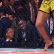Trump under MMA-fight 2024. 