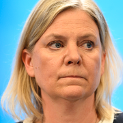 Statsminister Magdalena Andersson/Ulf Kristersson. 