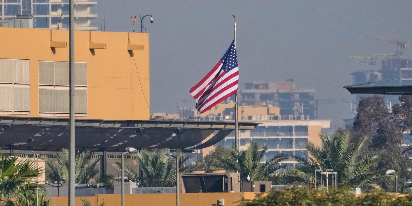 Illustrationsbild från USA:s ambassad i Bagdad.