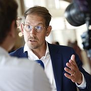 Niels Paarup-Petersen (C) på torsdagen.