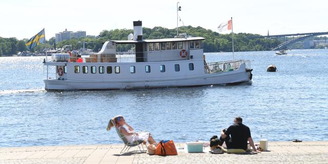 Bild från Riddarholmen i Stockholm. Fredrik Sandberg/TT / TT NYHETSBYRÅN