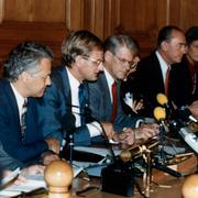 Partiledarna bakom krispaketet 1992.