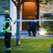 Arkivbild från annan polisinsats i Jönköping.