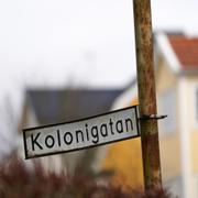 Platsen där mordet inträffade.