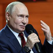 Rysslands president Vladimir Putin.