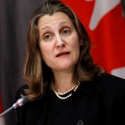 Chrystia Freeland, Kanadas finansminister. 