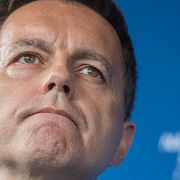 Peter Kazimir, Sloveniens centralbankschef.