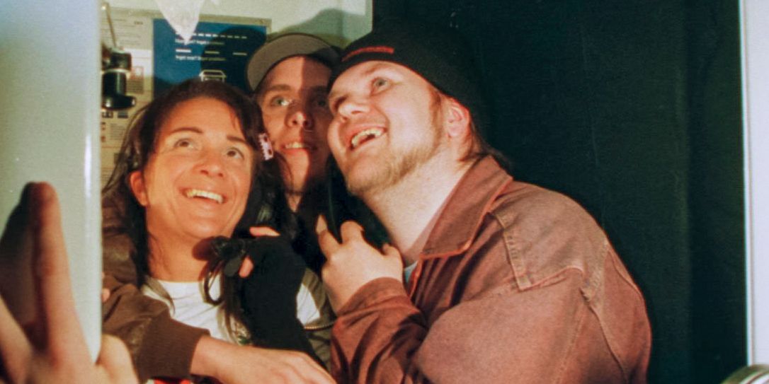 Sofia Wistam och duon Hjalle och Heavy 1998.