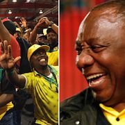 Cyril Ramaphosa tar över ANC.