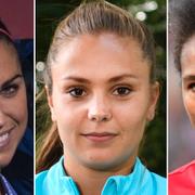 Alex Morgan/Lieke Martens/Wendie Renard.